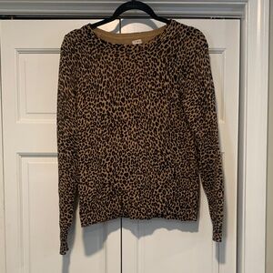 Loft Leopard Print Women's Sweater